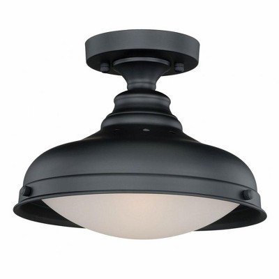 Vaxcel Keenan 1 - Light Flush Mount in  Oil Rubbed Bronze