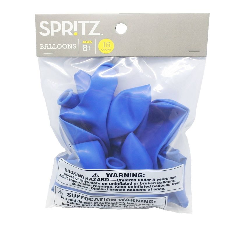 15ct Blue Balloons - Spritz&#8482;, 1 of 4