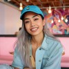 Dalix Sushi Roll Embroidered Maki Cotton Dad Hat Baseball Cap Adjustable Womens - 2 of 4