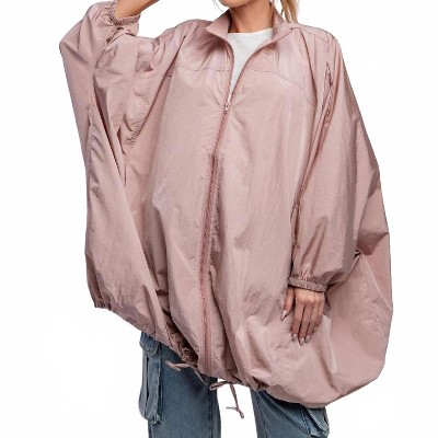 Women's Parachute Oversized Windbreaker - Easel