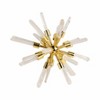 Decorative Crystal Starburst Statue for Home Decor - Stylish Sculpture Accent Perfect for Office, Shelf, and Living Room Decor - 2 of 4