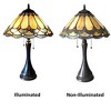 Chloe Lighting AMELIA Victorian 2 Light Antique Dark Bronze Table Lamp 15 Shade - 3 of 4
