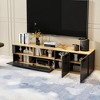 FUFU&GAGA Gray TV Cabinet: Adjustable Shelves, Stylish Design, Durable Build - 4 of 4