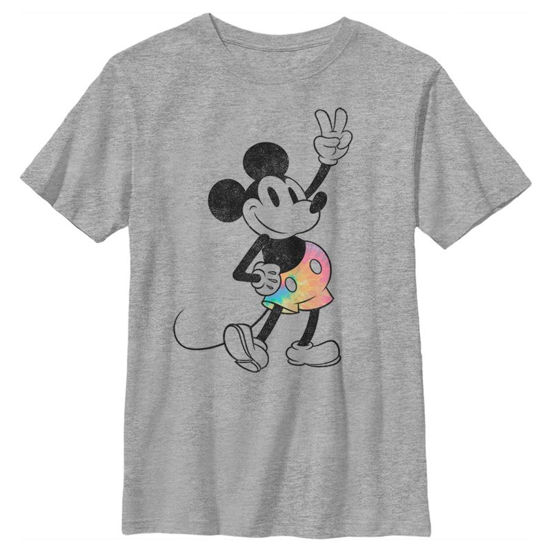 Boy's Disney Tie-Dye Mickey T-Shirt, 1 of 6