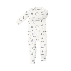 günamüna® Baby Bamboo Rayon Sleeper Pajama with DIAPER-ZiP - 1 of 4