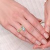 Pompeii3 Certified 3 1/2Ct Marquise Diamond Bridal Set 14k Gold or Platinum Lab Created - 4 of 4