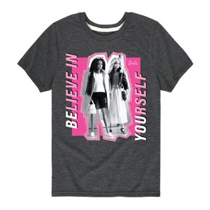 Boys' - Barbie - Believe In Yourself Short Sleeve Graphic T-Shirt - 1 of 4