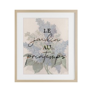Stupell Industries Garden In Spring French Framed Print Under Glass - 1 of 4
