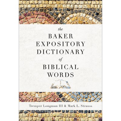 The Baker Expository Dictionary of Biblical Words - by  Tremper III Longman & Mark L Strauss (Hardcover)