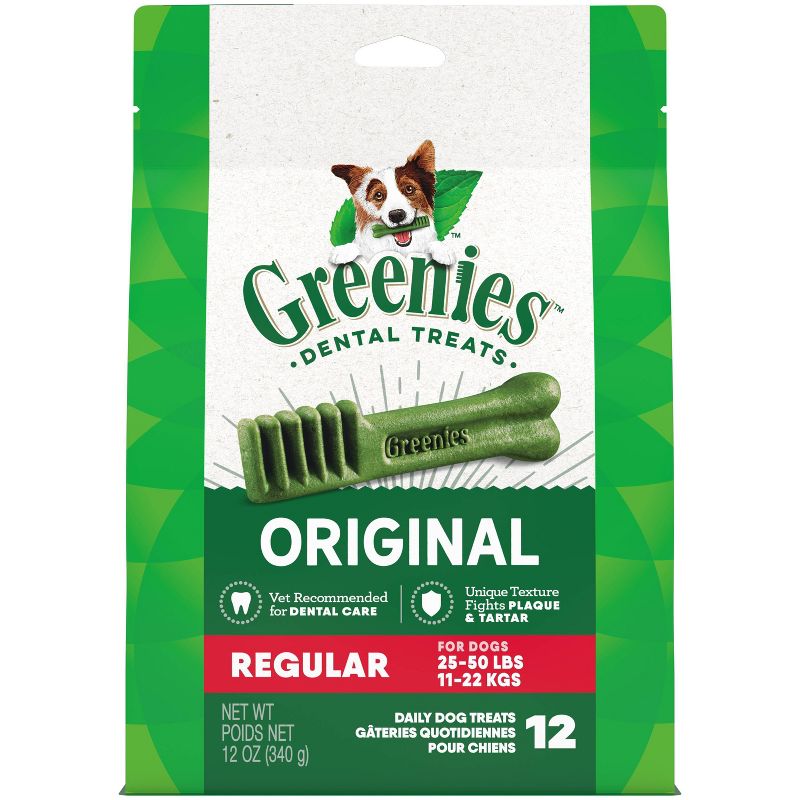 Greenies Regular Original Chicken Flavor Adult Dental Dog Treats, 1 of 15