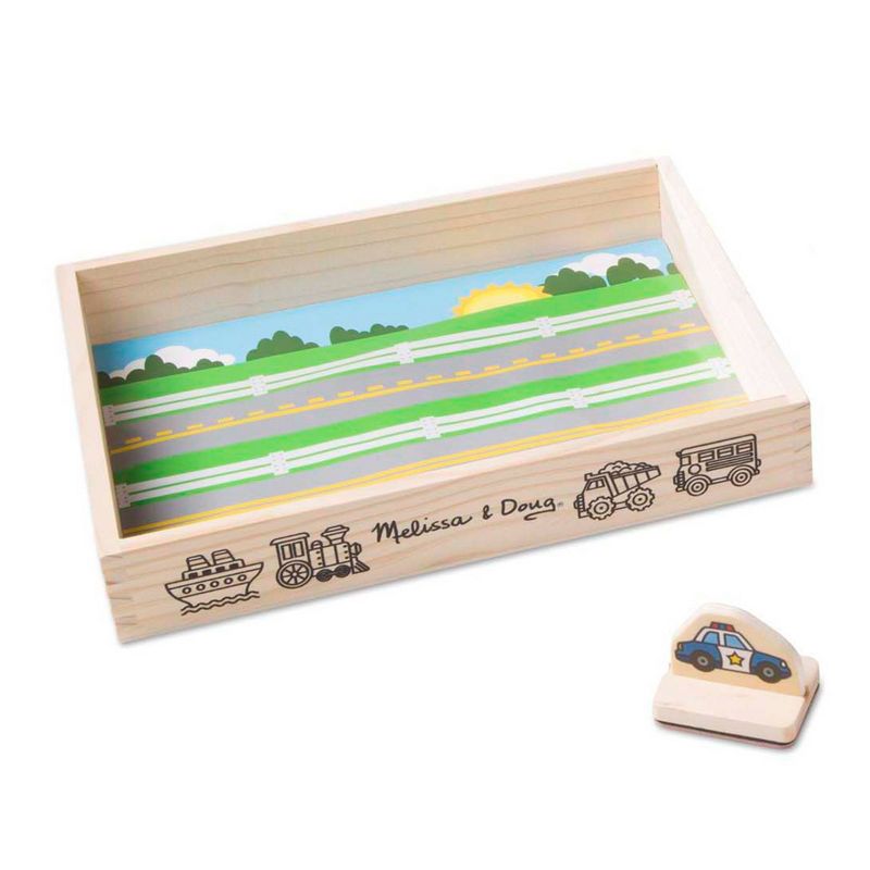Melissa &#38; Doug My First Wooden Stamp Set - Vehicles, 5 of 11