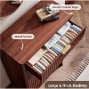 GAOMON 5 Fluted Drawer Dresser,47.2"Tall Modern Curved Profile Wooden Chest for Bedroom, Living Room,Hallway - 4 of 4