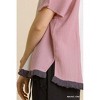 Women's Color Block Gauze Top - umgee - 4 of 4