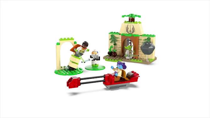 LEGO Star Wars Tenoo Jedi Temple Building Toy Set for Preschoolers 75358, 2 of 7, play video