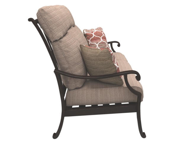 Chestnut Ridge Sofa with Cushion - Brown  - Outdoor by Ashley