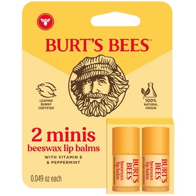 Burt's Bees Beeswax Lip Balm - 0.049oz/2ct
