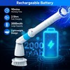 TASVAC EB5 Electric Spin Scrubber, 450RPM Cordless Shower Cleaner with 5 Replaceable Cleaning Heads and Adjustable Extension Arm - 4 of 4