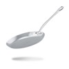 Mauviel M'Cook Stainless Steel Crepe Pan ,11.7 Inch - 2 of 4