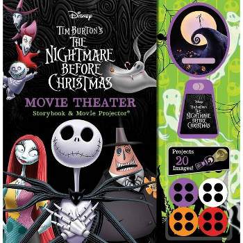 Disney: Tim Burton's the Nightmare Before Christmas Movie Theater Storybook & Movie Projector - by  Editors of Studio Fun International (Hardcover)