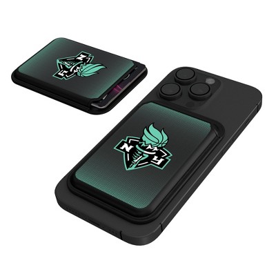 Keyscaper WNBA Linen Black Magnetic Credit Card Wallet