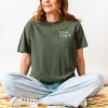 Simply Sage Market Embroidered Park City Stars Garment Dyed Tee - 3 of 4