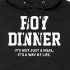 Men's - Instant Message - Boy Dinner Way Of Life Graphic Fleece Pullover Hoodie - 2 of 4