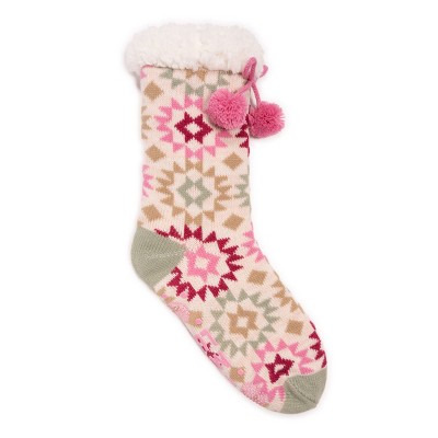 MUK LUKS Women's Tall Cabin Sox (1 Pair Pack)