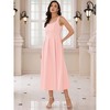 INSPIRE CHIC Women's Sleeveless Square Neck A-Line Cocktail Maxi Dress - 2 of 4