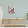Stupell Industries Woman Obscured By Sun Hat Summer Beach Portrait Canvas Wall Art - 2 of 4