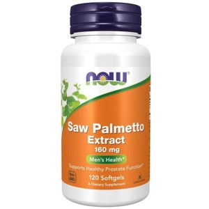 Saw Palmetto Extract 160 mg by Now Foods  -  120 Softgel - 1 of 3
