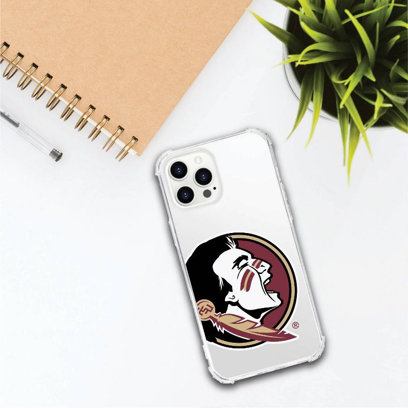 NCAA Florida State Seminoles Clear Tough Edge Phone Case - iPhone 12 Pro Max, 3 of 5