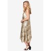 Roaman's Women's Plus Size Metallic 2-Piece Jacket Dress - 4 of 4