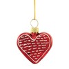 Cody Foster 1.5 Inch Tiny Hearts Set/5 Love Sweetheart Valentine Tree Ornaments - 4 of 4