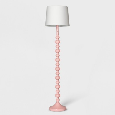 pink floor lamp