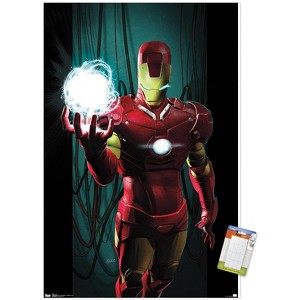 Trends International Marvel Comics - Iron Man - Energy Unframed Wall Poster Prints - 1 of 4