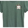 Women's - Instant Message - Korean Sneakers Short Sleeve Graphic T-Shirt - 2 of 4