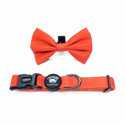 Joyride Harness Premium Matching Dog Collar + Free Removable Bowtie