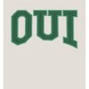 French "Oui" Adult Long Sleeve Hoodie - 2 of 2