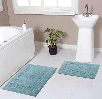 XL Non-Slip Bathtub Mat with Drain Holes Navy Blue - Slipx Solutions