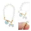 Unique Bargains Pearl Chain Bow Water Cup Pendant 1 Pc - 4 of 4
