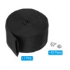 Unique Bargains Polyester Fiber Flexible Protective Insulation Cable Hose Sleeve - 3 of 4