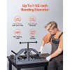 VEVOR Tube Roller Bender, Max 1-1/2" Manual Tube Pipe Roller Bender with 6 Dies, 360° Copper Aluminum Pipe Bending Tool for Square, Round Tube - 3 of 4