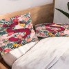 Deny Designs Standard Burcu Korkmazyurek Summer Botanical Monogram Pillow Shams - 2 of 3