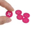 Unique Bargains Resin Craft Snap Round Flat 4-Hole Sewing Buttons 50 Pcs - 4 of 4