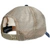 Howard University Vintage Trucker Hat Vintage Cotton Till Trucker Cap With Campus Lab Branding Navy OS - 3 of 4
