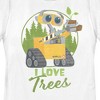 Women's Wall-E I Love Trees T-Shirt - 2 of 4