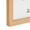 Farmlyn Creek Dining Room Wall Decor, Farmhouse Bless the Food Before Us Sign for Kitchen, 16 x 9 In - 4 of 4