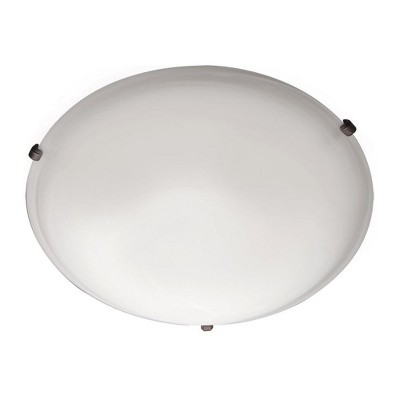 Maxim Lighting Malaga 3 - Light Flush Mount in  Oil Rubbed Bronze