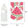 Big Dot of Happiness Sweet Watermelon - Fruit Party Bunting Banner - Party Decorations - One In A Melon So Sweet - image 2 of 4