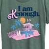 Women's - Barbie - I Am Kenough Lifeguard Stand Short Sleeve Graphic T-Shirt - 2 of 4